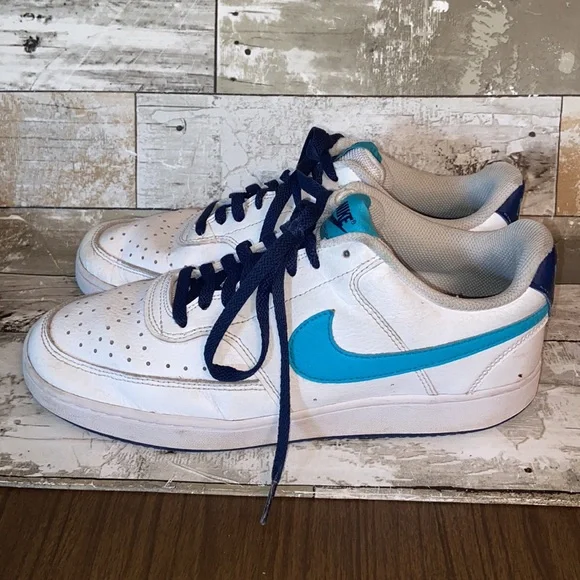 Nike | Shoes | Nike Court Vision Low Athletic Sneakers White  display picture 3